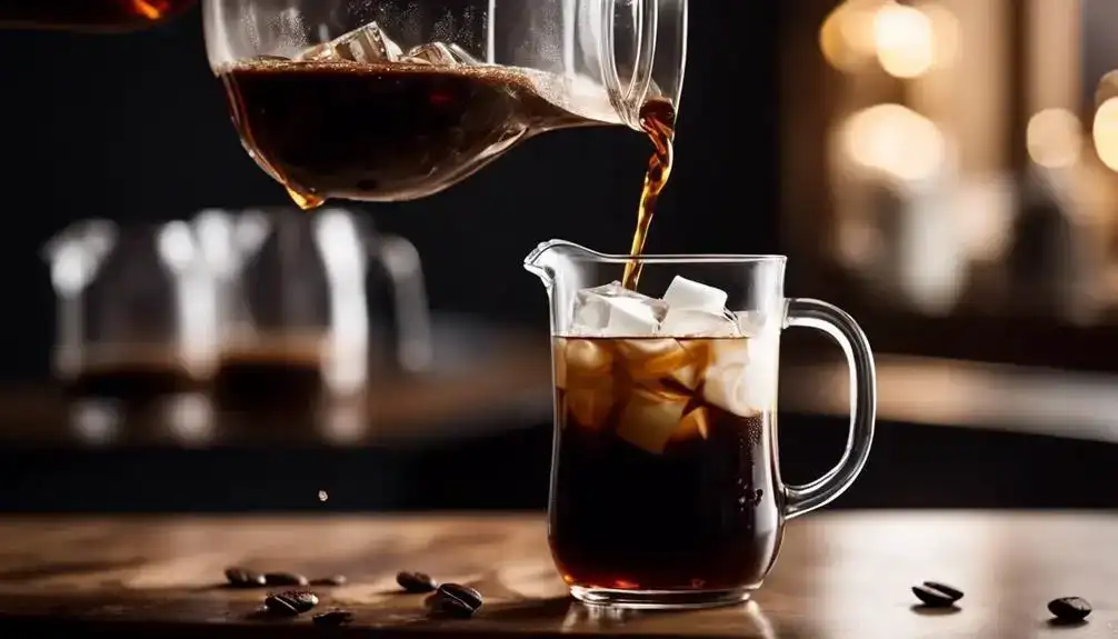 brewing ratios for cold brew and iced coffee