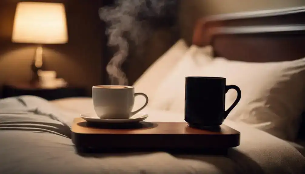 caffeine disrupts sleep cycle