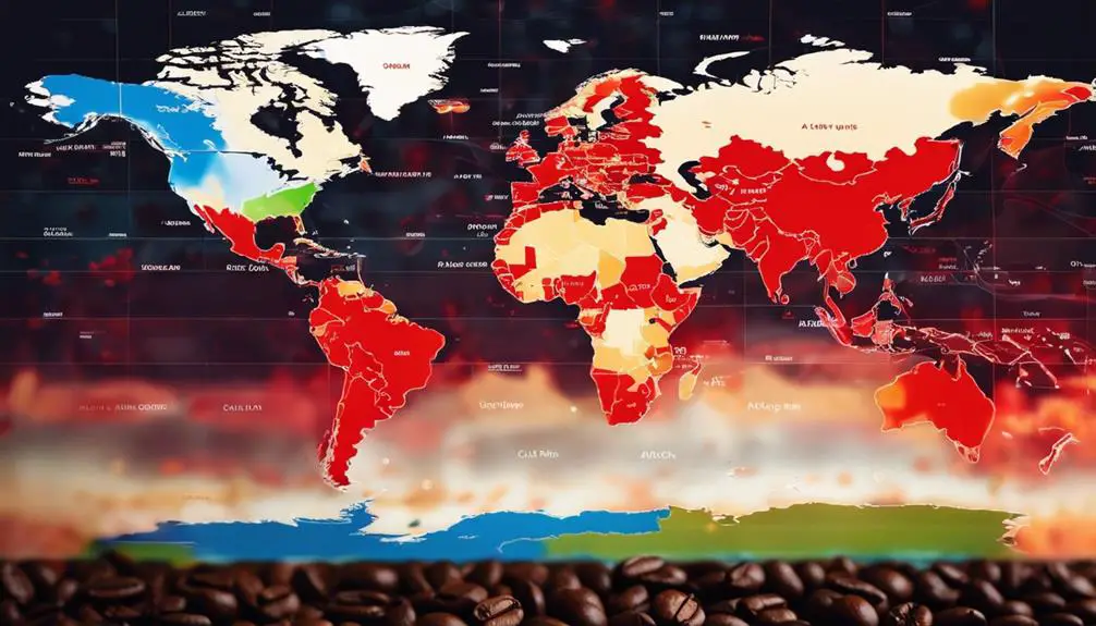 coffee acidity by region