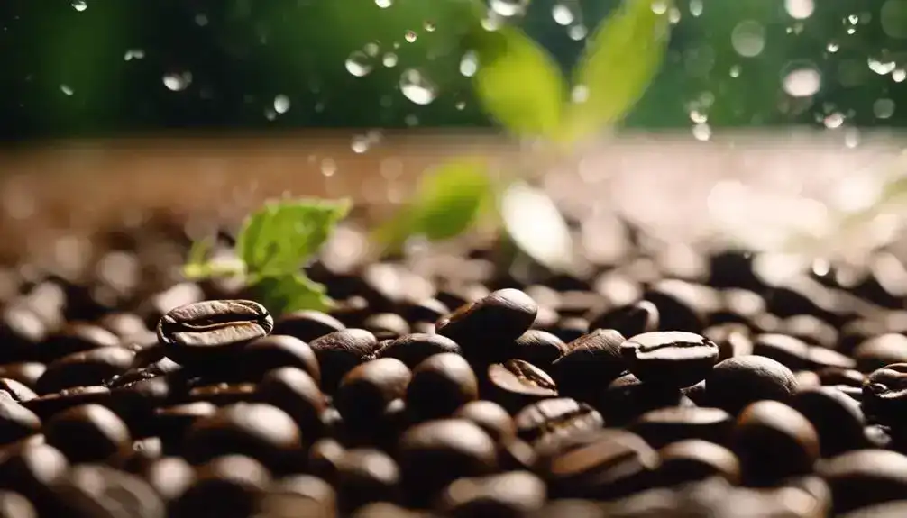 coffee beans lose caffeine