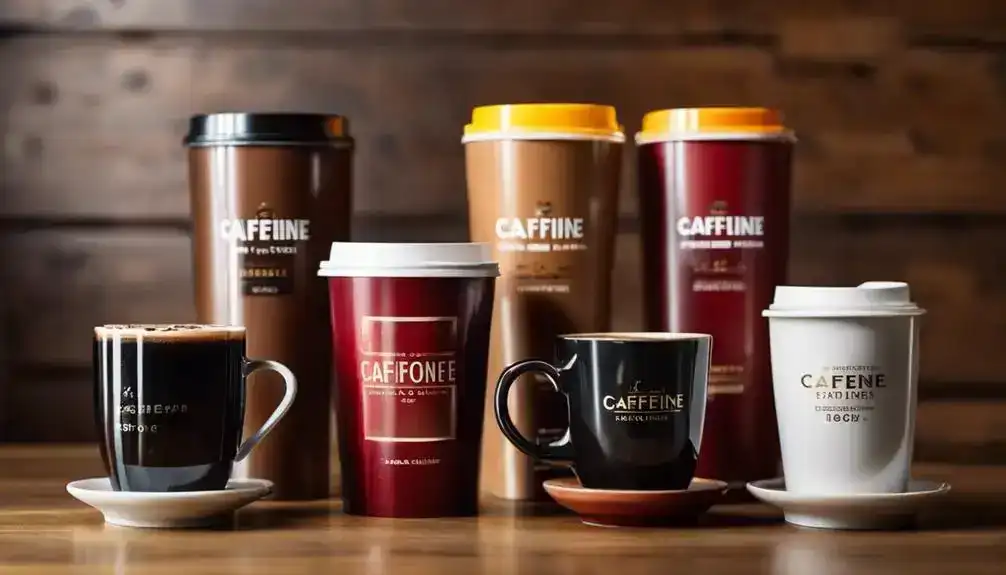 coffee brands caffeine comparison