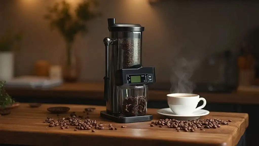 coffee grinders with scales