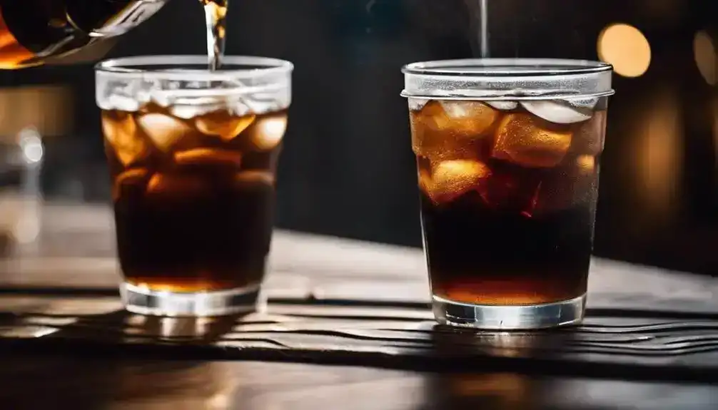 comparing cold brew flavors