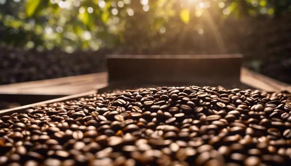 processing arabica coffee beans