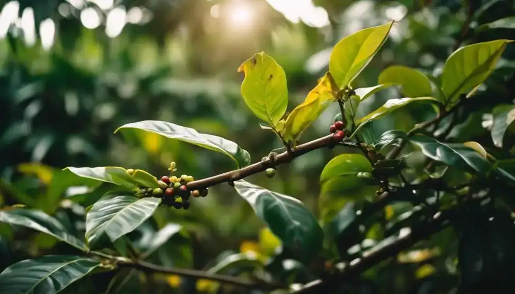 pruning enhances excelsa coffee